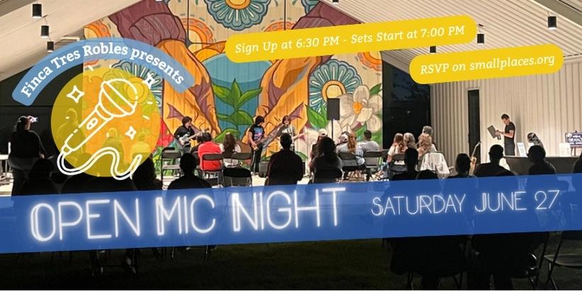 Summer Open Mic Night - Noche de Microfono Abierto del Verano