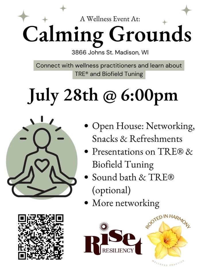 Madison Wellness Network- July Meeting at Calming Grounds