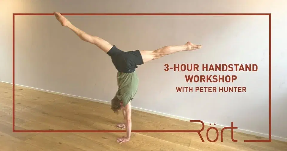 3-Hour Handstand Workshop - with Peter Hunter