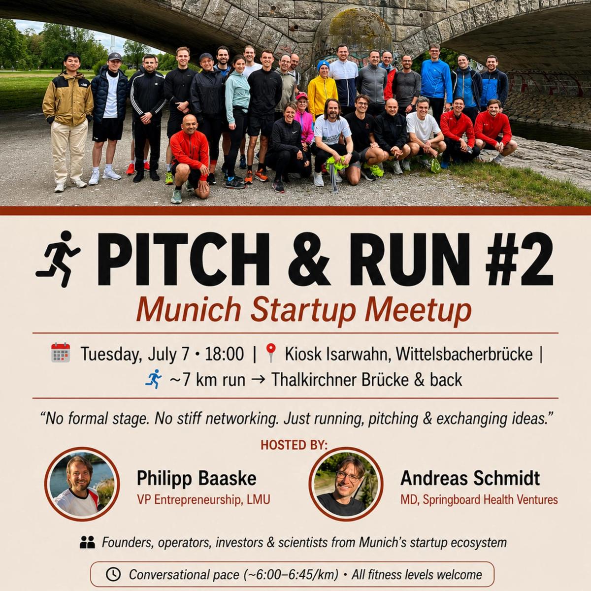 Pitch & Run Munich StartUp Meetup #2
