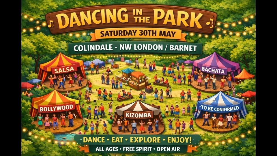 Dancing in the Park, Colindale (FREE for kids) NW London & Barnet