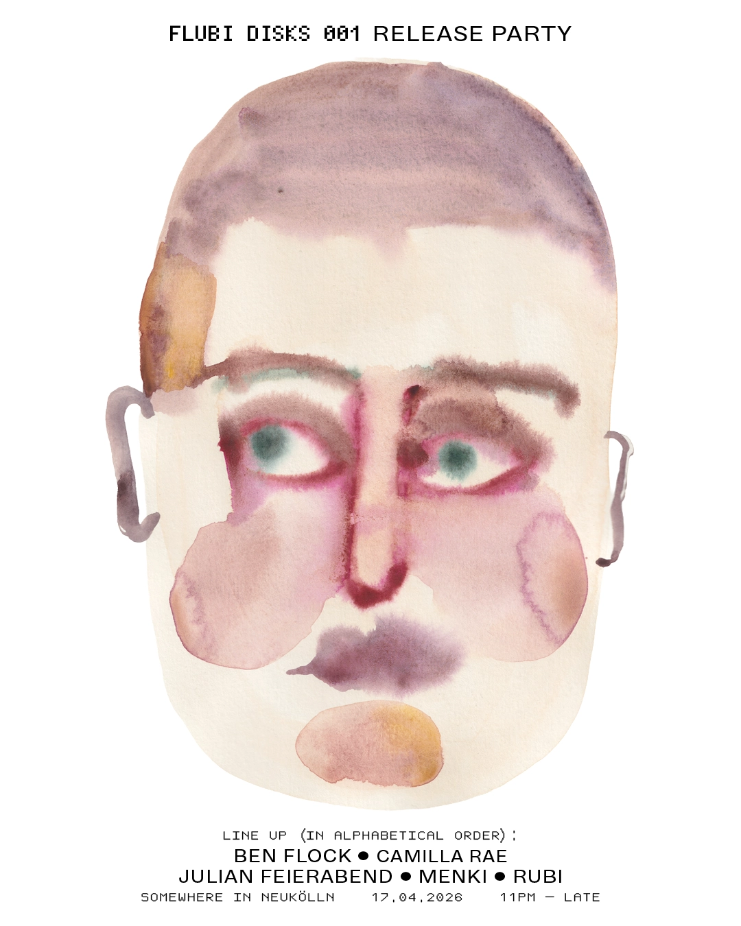 Flubi Disks 001 RELEASE PARTY