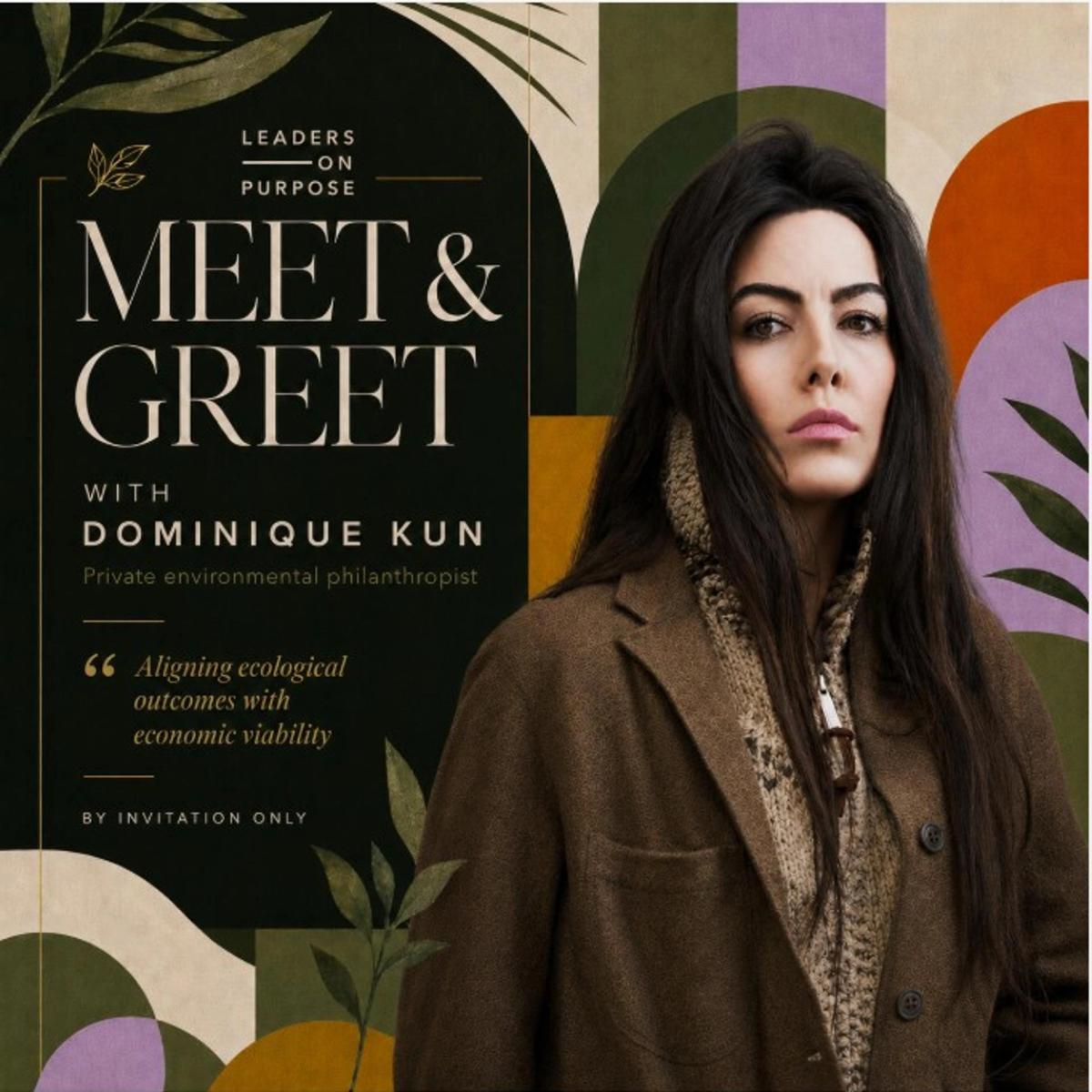 Leaders on Purpose Presents Meet & Greet at The Forefront of the Nature Economy