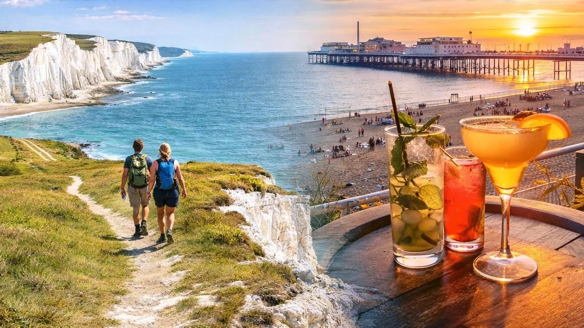 New: Cliffs, Coast & Cocktails: New Haven to Brighton Bound