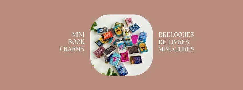 Mini Book Charms / Breloques de livres miniatures