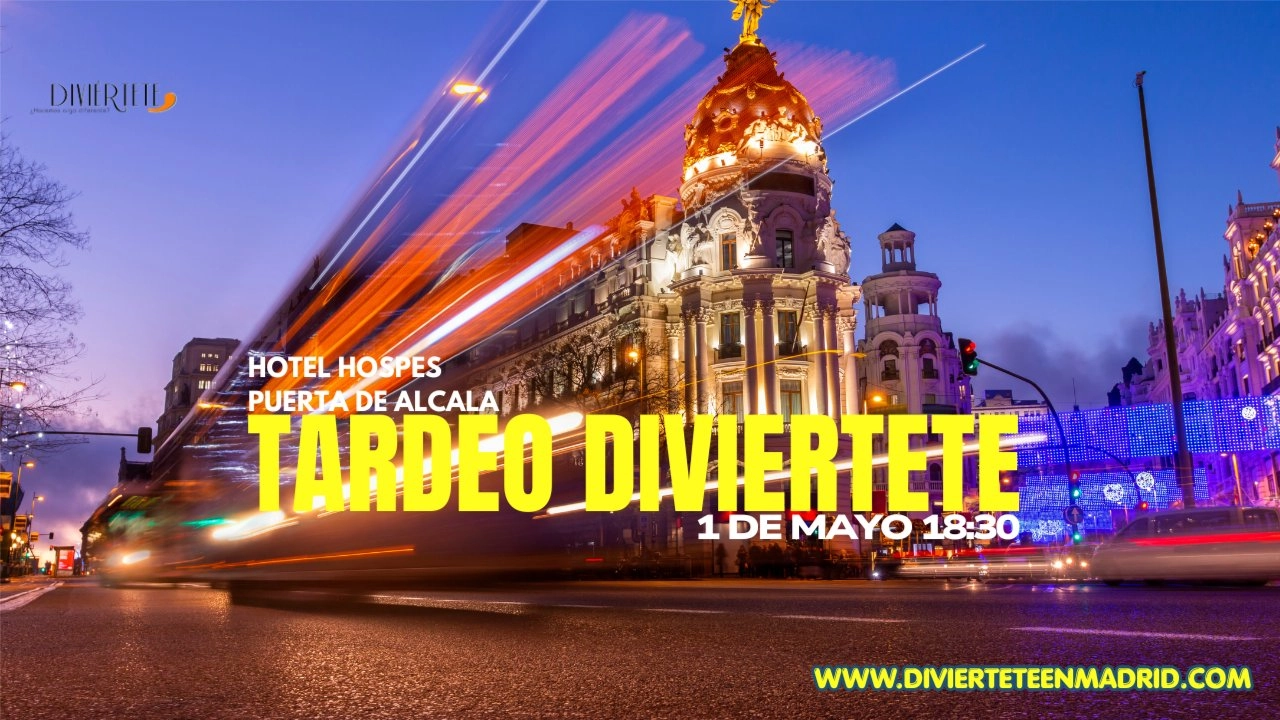 TARDEO EN EL HOTEL HOSPES PUERTA DE ALCALA. "ACCESO SOLO CON QR"