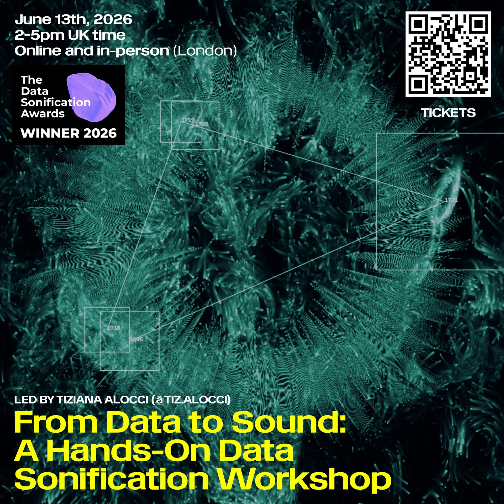 From Data to Sound: A Hands-On Data Sonification Workshop. Join online or in-person