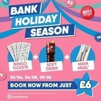 Bank Holiday Season - Buzz Bingo Bristol Fishponds 04/05