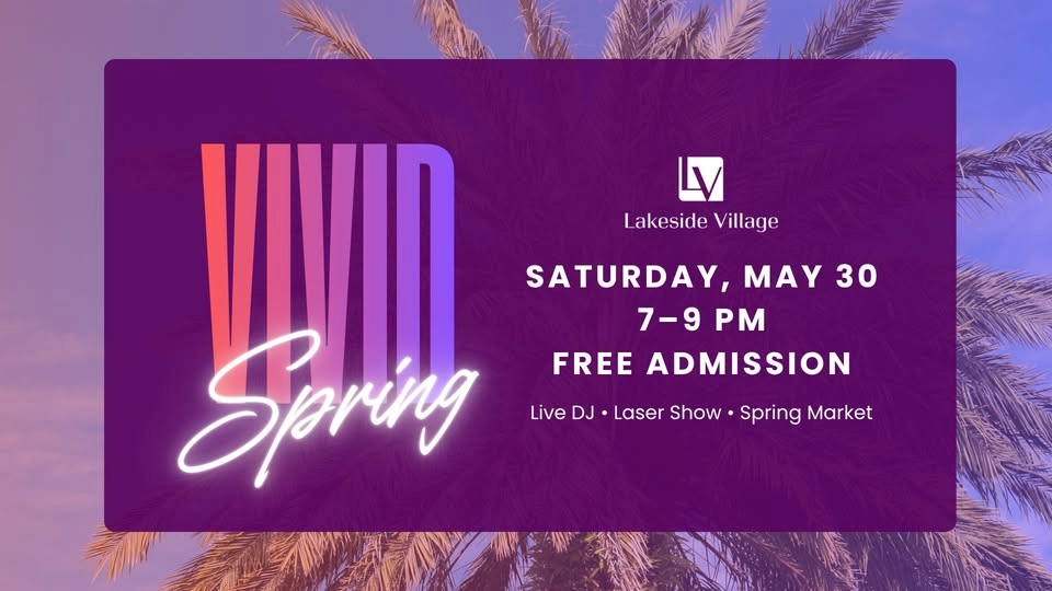 Vivid Spring at Lakeside Village