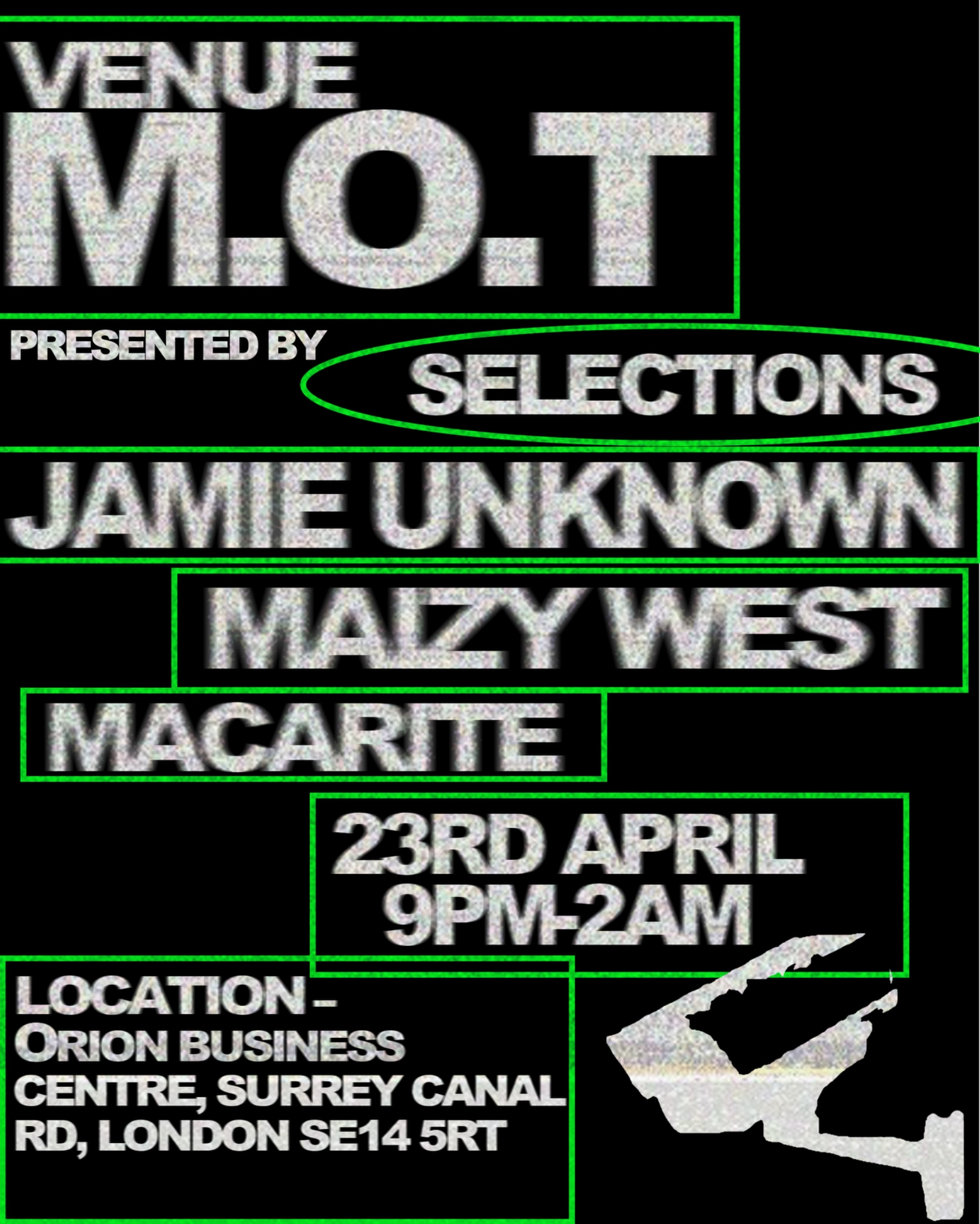 Selections presents: Jamie Unknown, Macarite, Maizy West