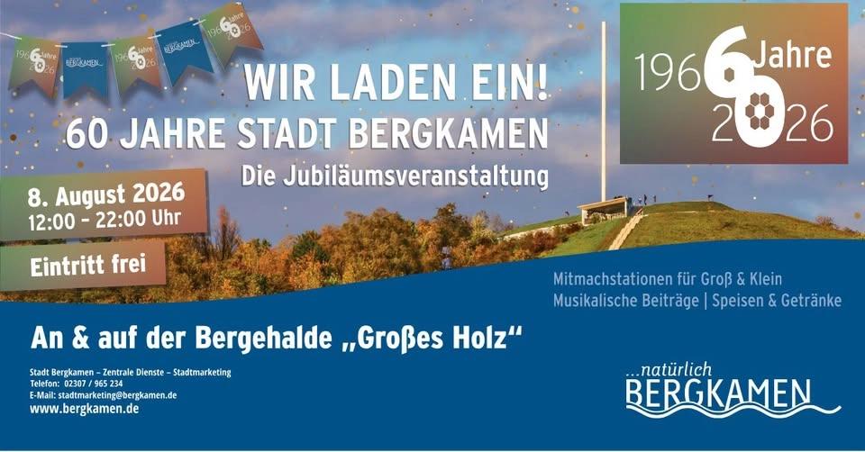Jubiläumsveranstaltung "60 Jahre Stadt Bergkamen"