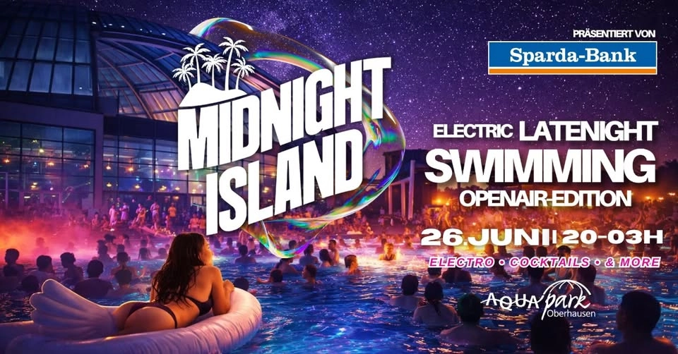 MIDNIGHT ISLAND – Open Air Edition 2026 | Präsentiert von der Sparda-Bank West