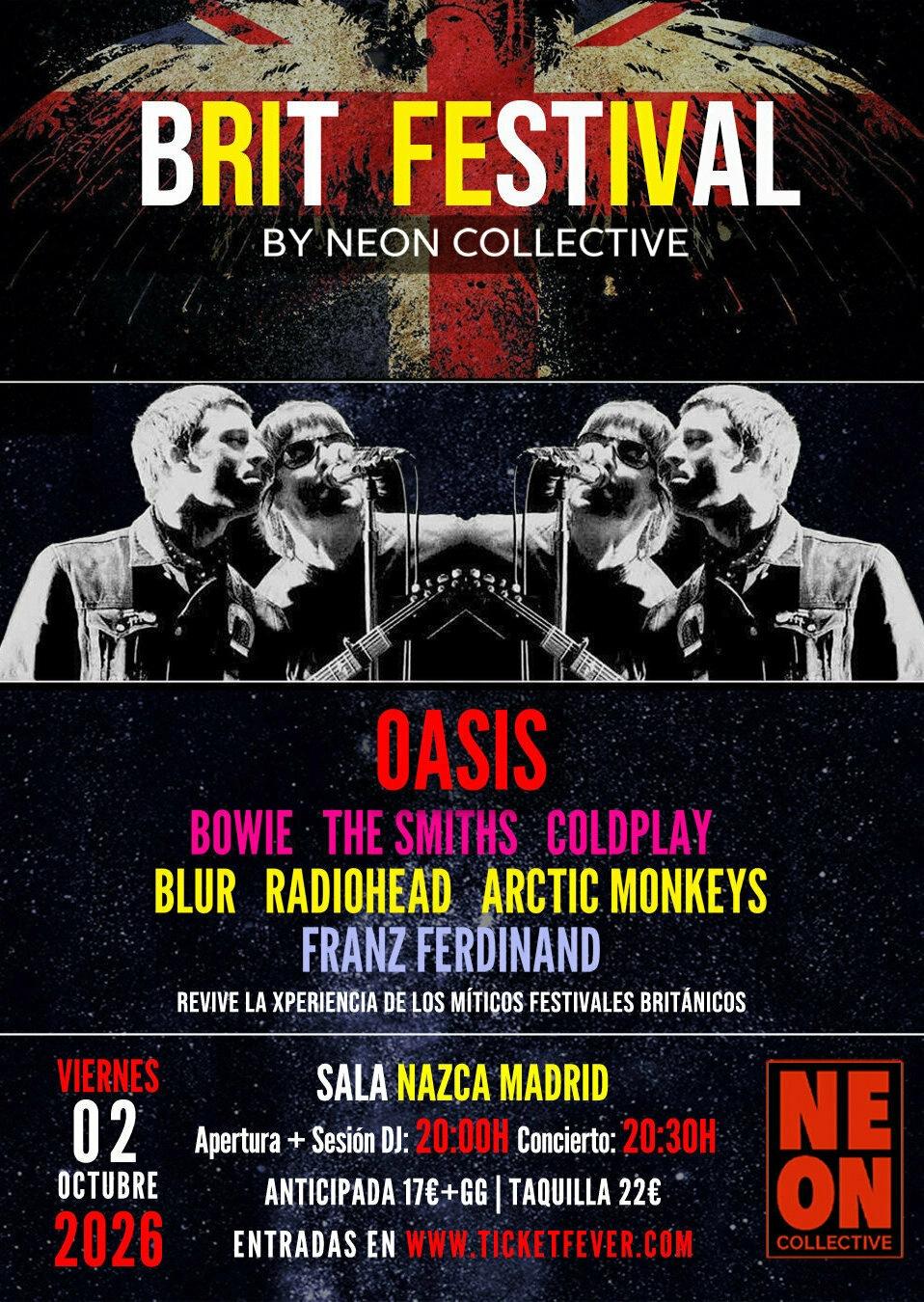 Brit Festival by Neon Collective en Madrid