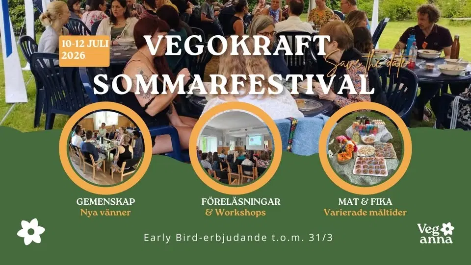 VegoKraft Sommarfestival 2026 AlingsĂ„sđ±đ Early Bird -20% t.o.m. 31/3đ