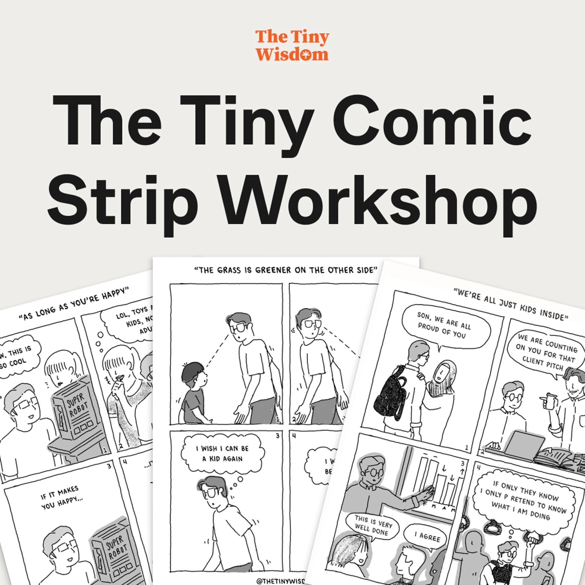 The Tiny Comic Strip Workshop (drop-in)