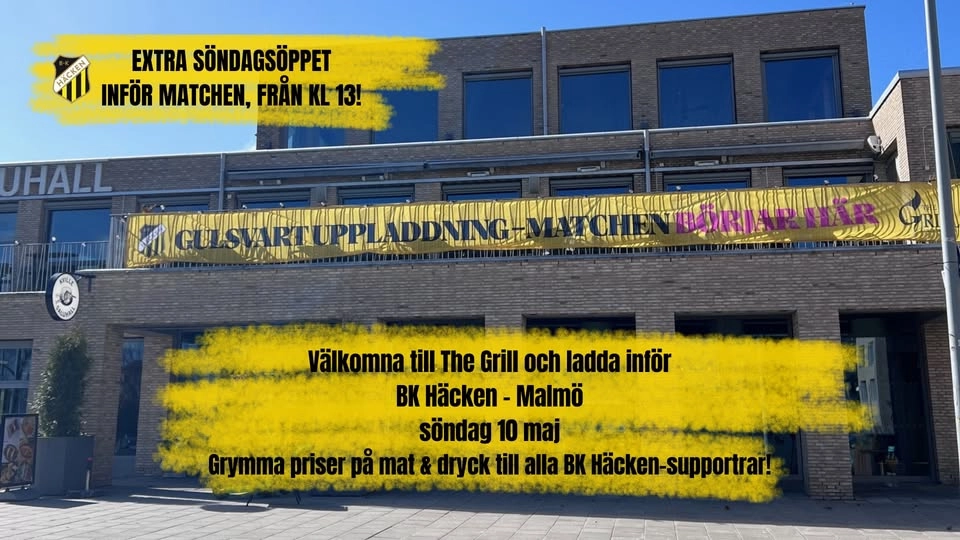 Ladda inför BK Häcken - Malmö