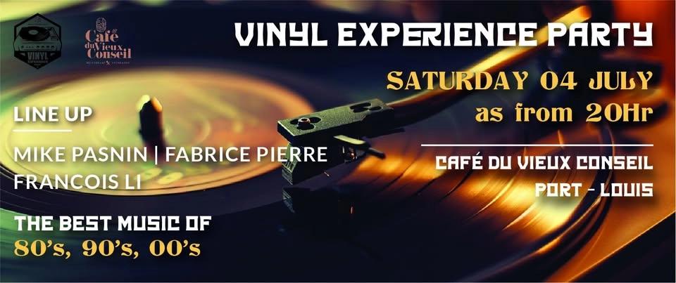 Vinyl Experience Party — 80's 90's 00's