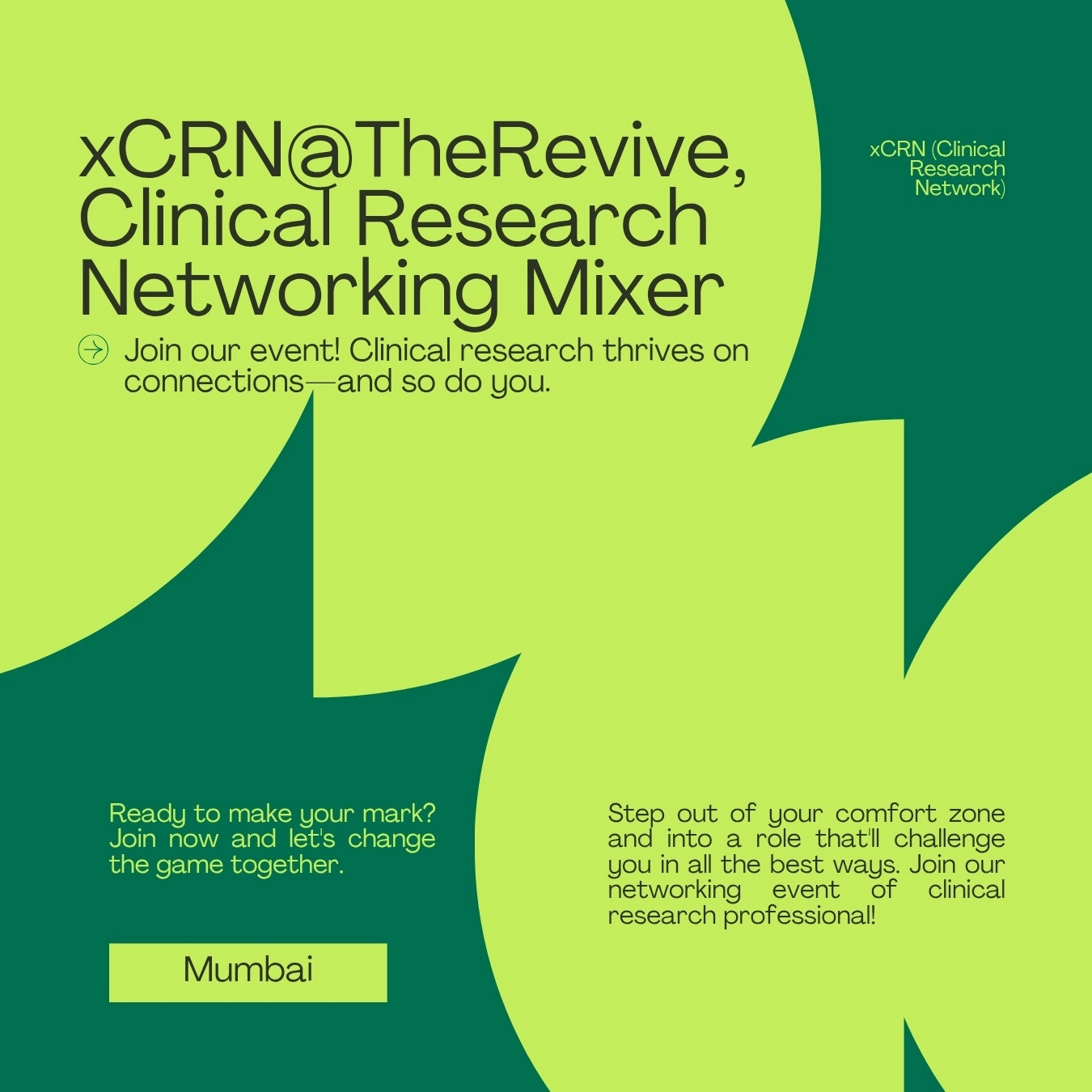 xCRN@TheRevive, Mumbai – Networking Mixer