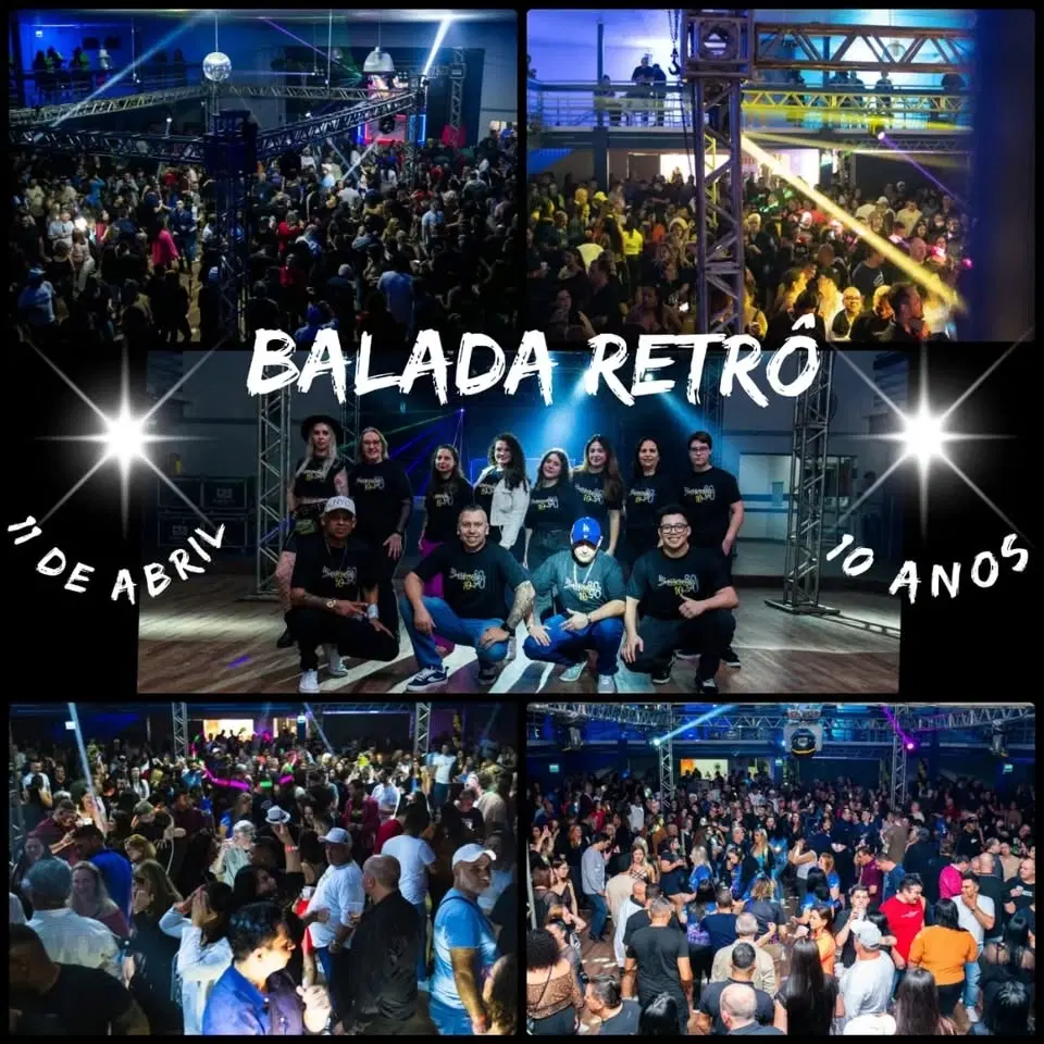 Balada Retrô 10 anos 2° parte