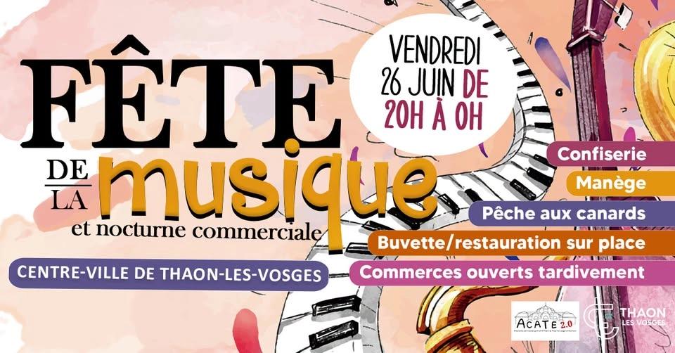 Fête de la Musique et Nocturne Commerciale