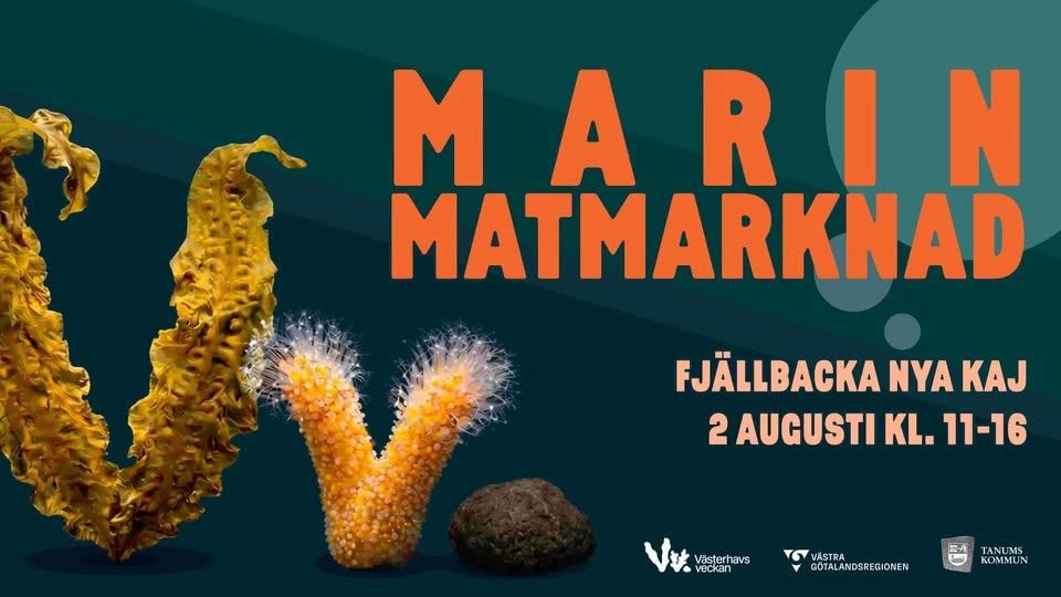 Marin matmarknad i Fjällbacka