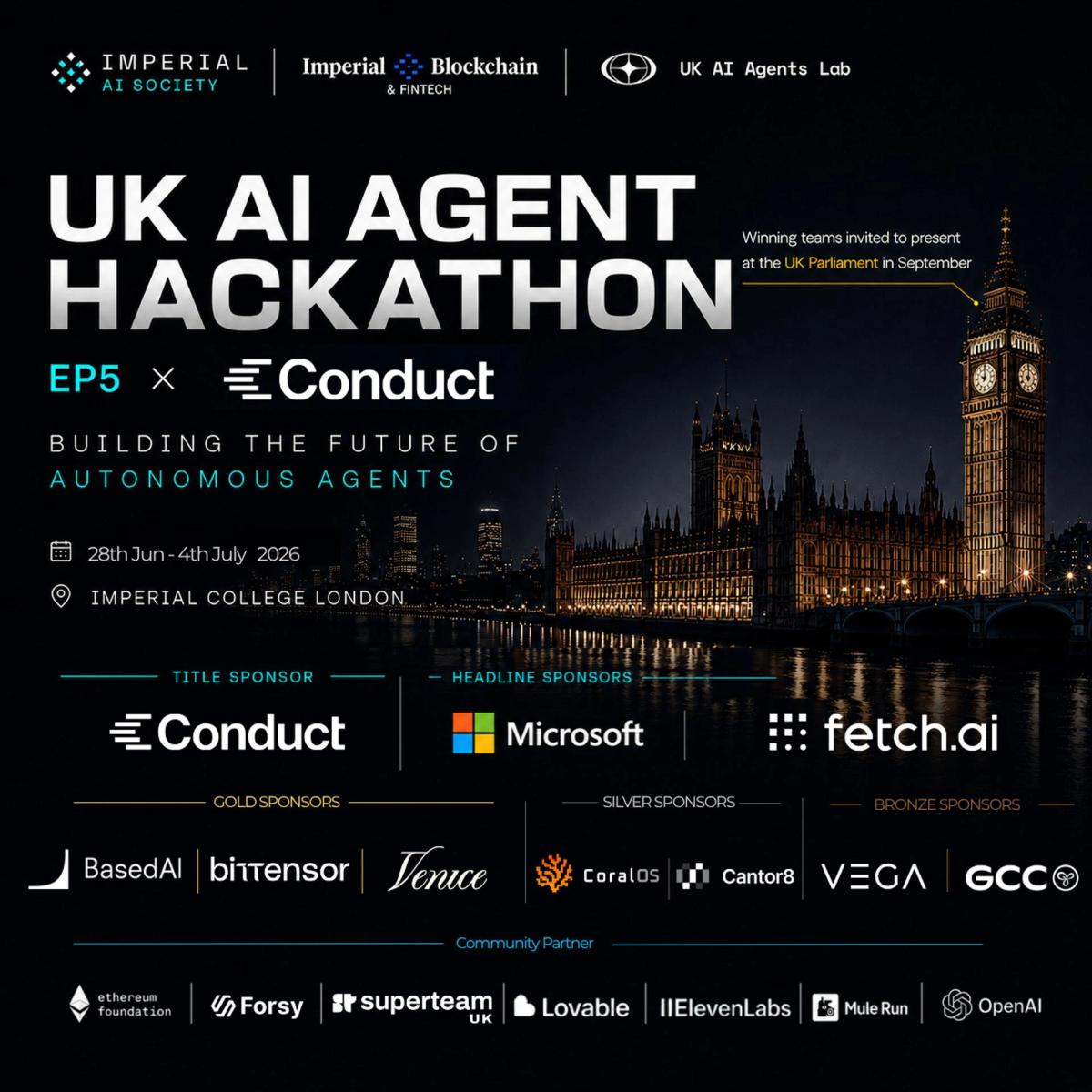 UK AI Agent Hack Ep5. x Conduct.AI