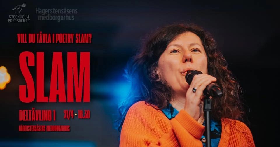 Slam - Deltävling 1 (kval till SM i Poetry Slam 2027)