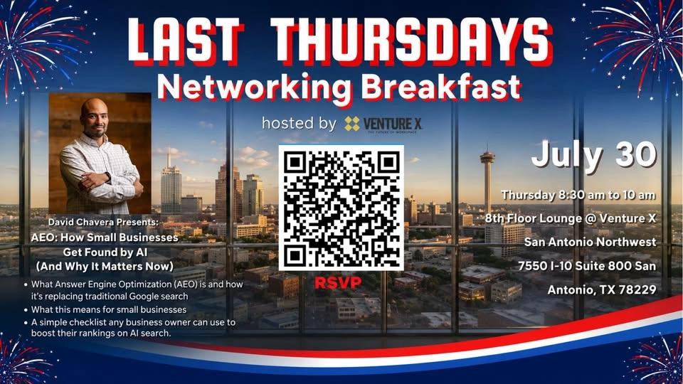 Last Thursday's Networking Breakfast