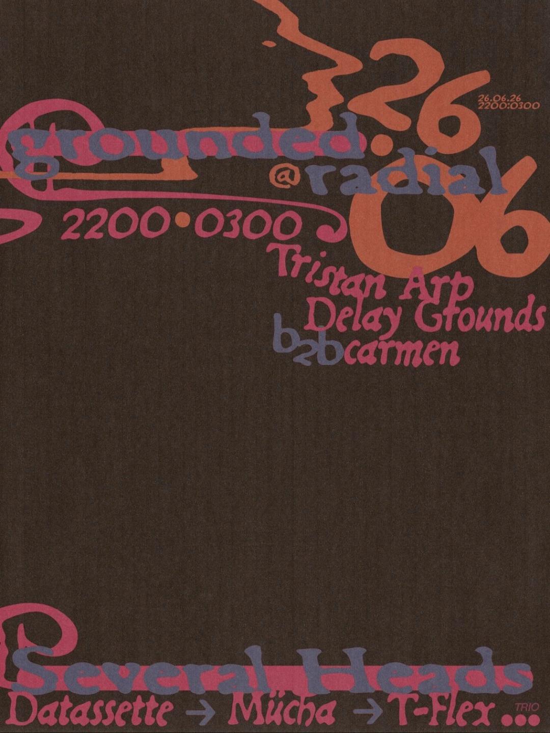 grounded w. Tristan Arp, Datassette, Delay Grounds