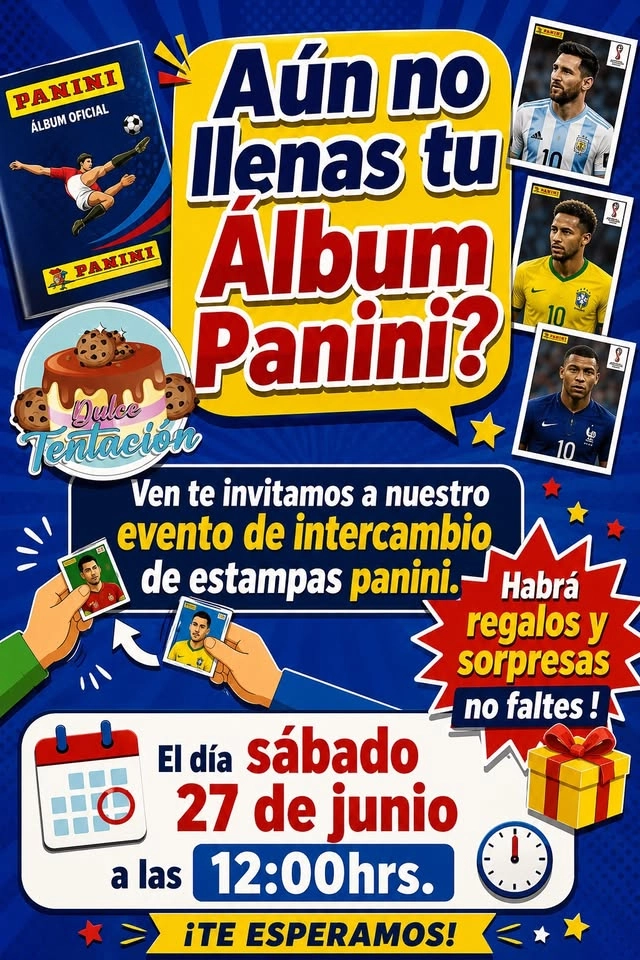 Intercambio de Estampas Panini