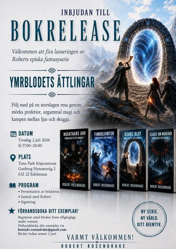 Bokrelease Ymrblodets Àttlingar