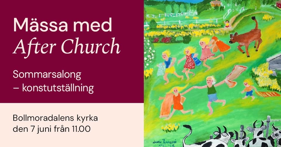 After Church med vernissage – Leena Rundgren