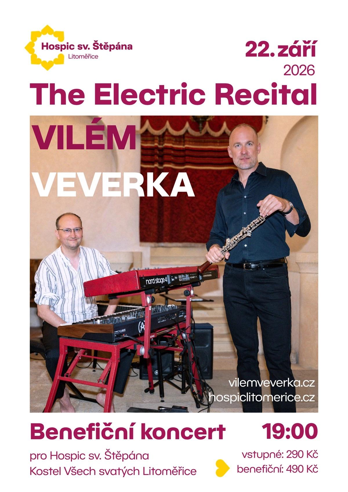 Vilém Veverka - The Electric Recital / benefiční koncert
