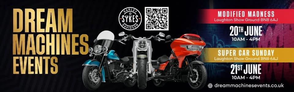Sykes Harley-Davidson at the Dream Machines Show