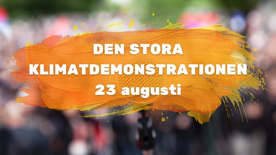 DEN STORA KLIMATDEMONSTRATIONEN