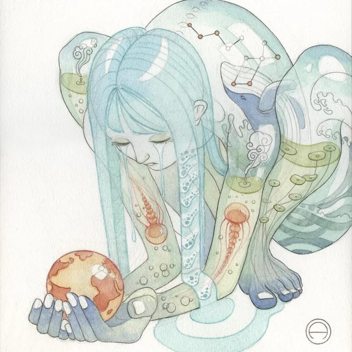 ⋆₊‧ 🌊 new moon in cancer yoga ritual ˖ ♋︎⊹ ࣪