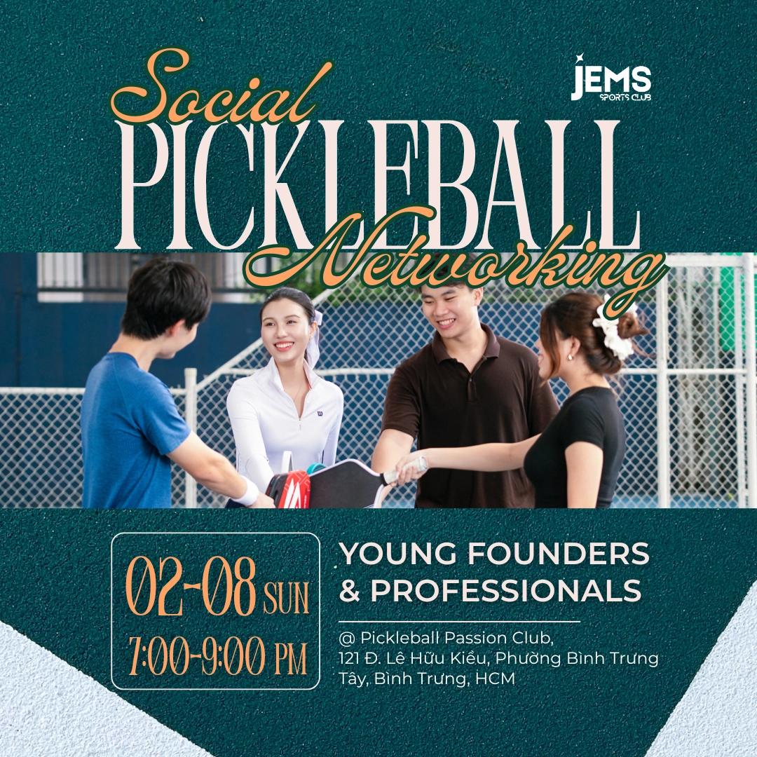 JEMS Pickleball Social - Young Founders & Professionals