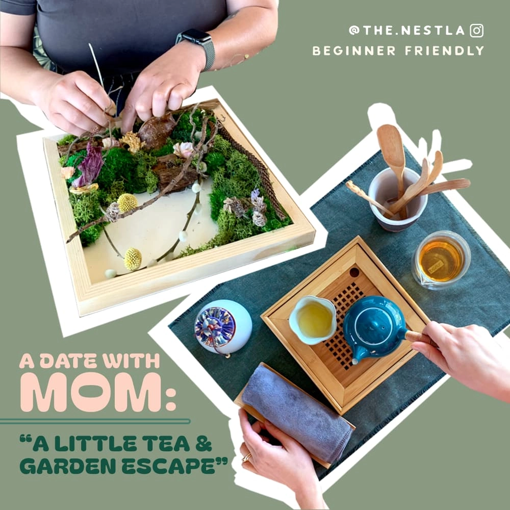 A Date with Mom: "A Little Tea & Garden Escape"