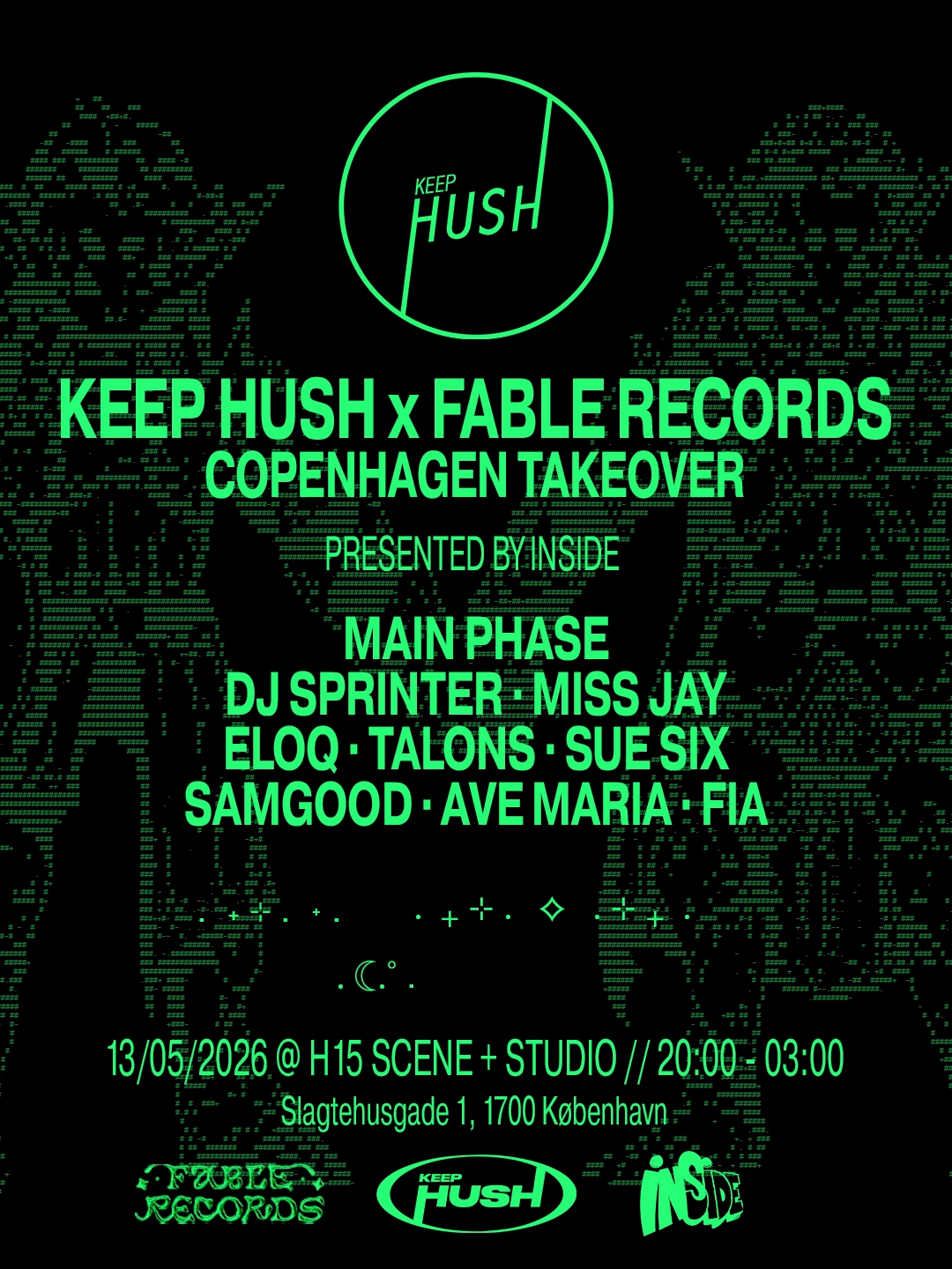 Keep Hush x Fable Records