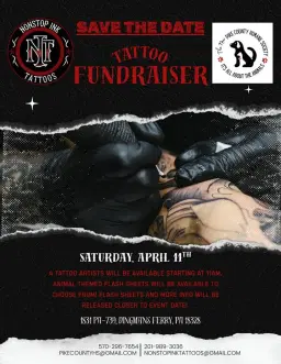 Non Stop Ink Tattoo Fundraiser