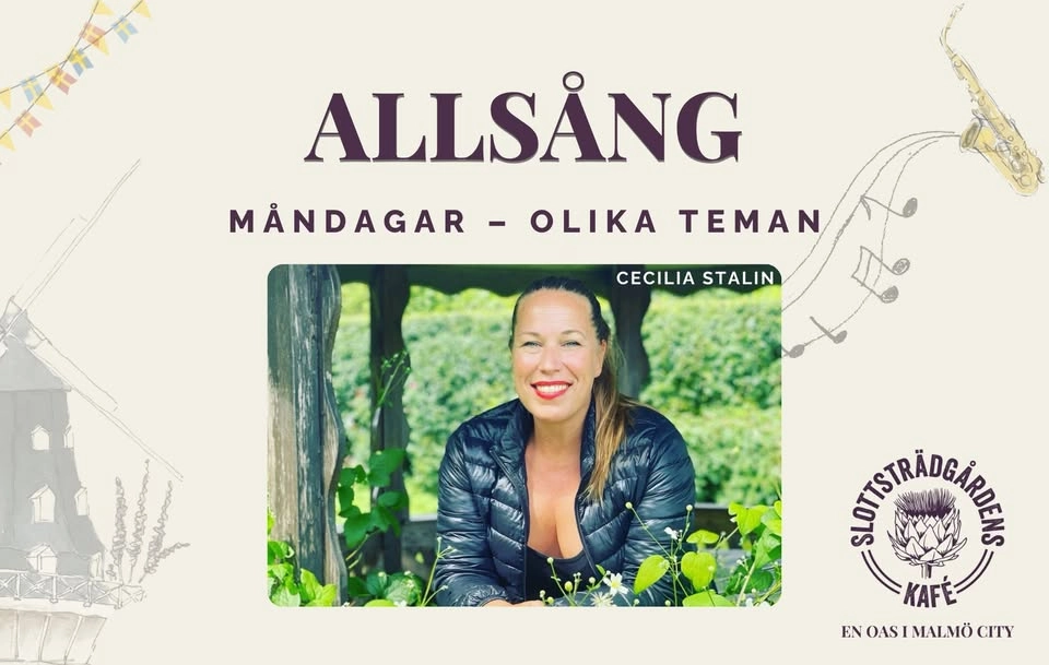 Fyärde gången gillt! Allsång på Slottsträdgårdens Kafé - Tema: Abba vs Gessle 2.0