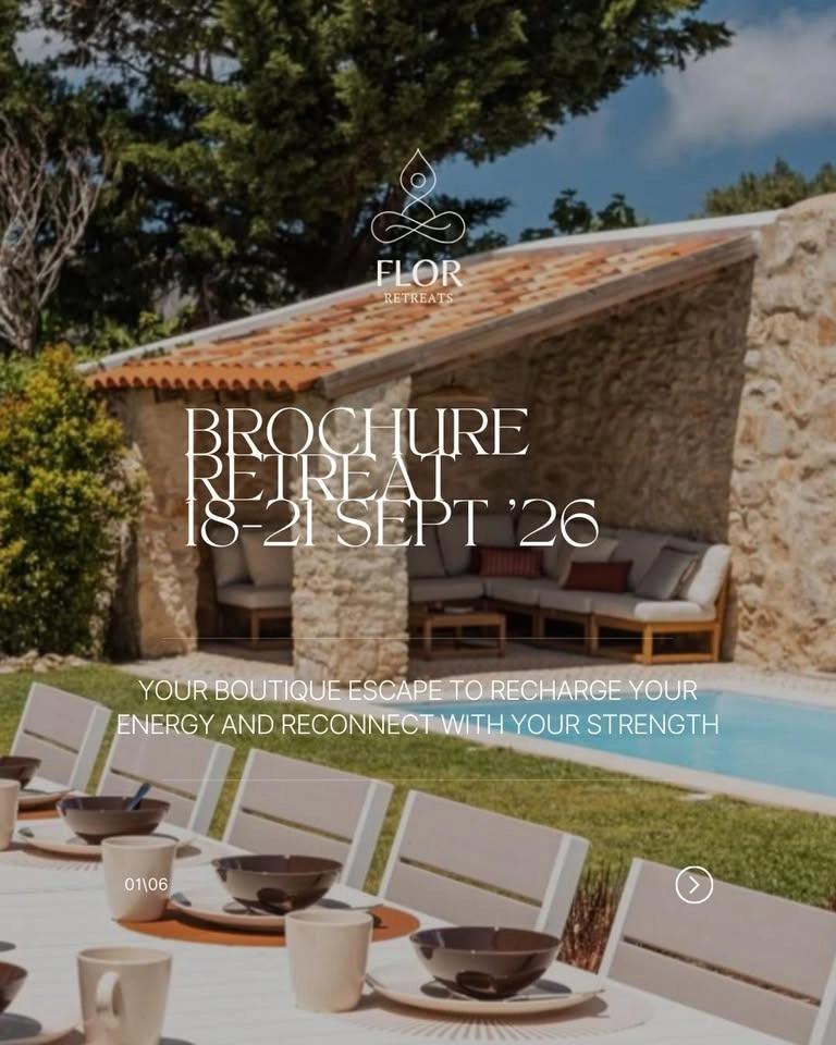 Pilates and anti-inflammatory food boutique retreat in Cascais,Portugal