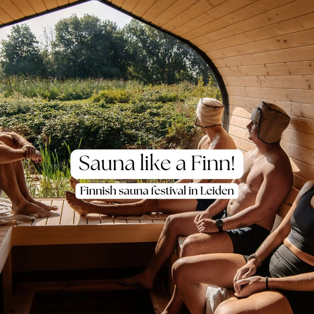 Sauna Like a Finn 🇫🇮 Sauna festival in Leiden!