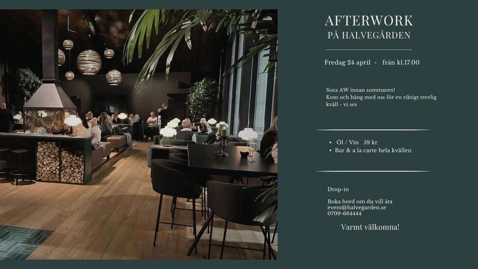 After Work på Halvegården
