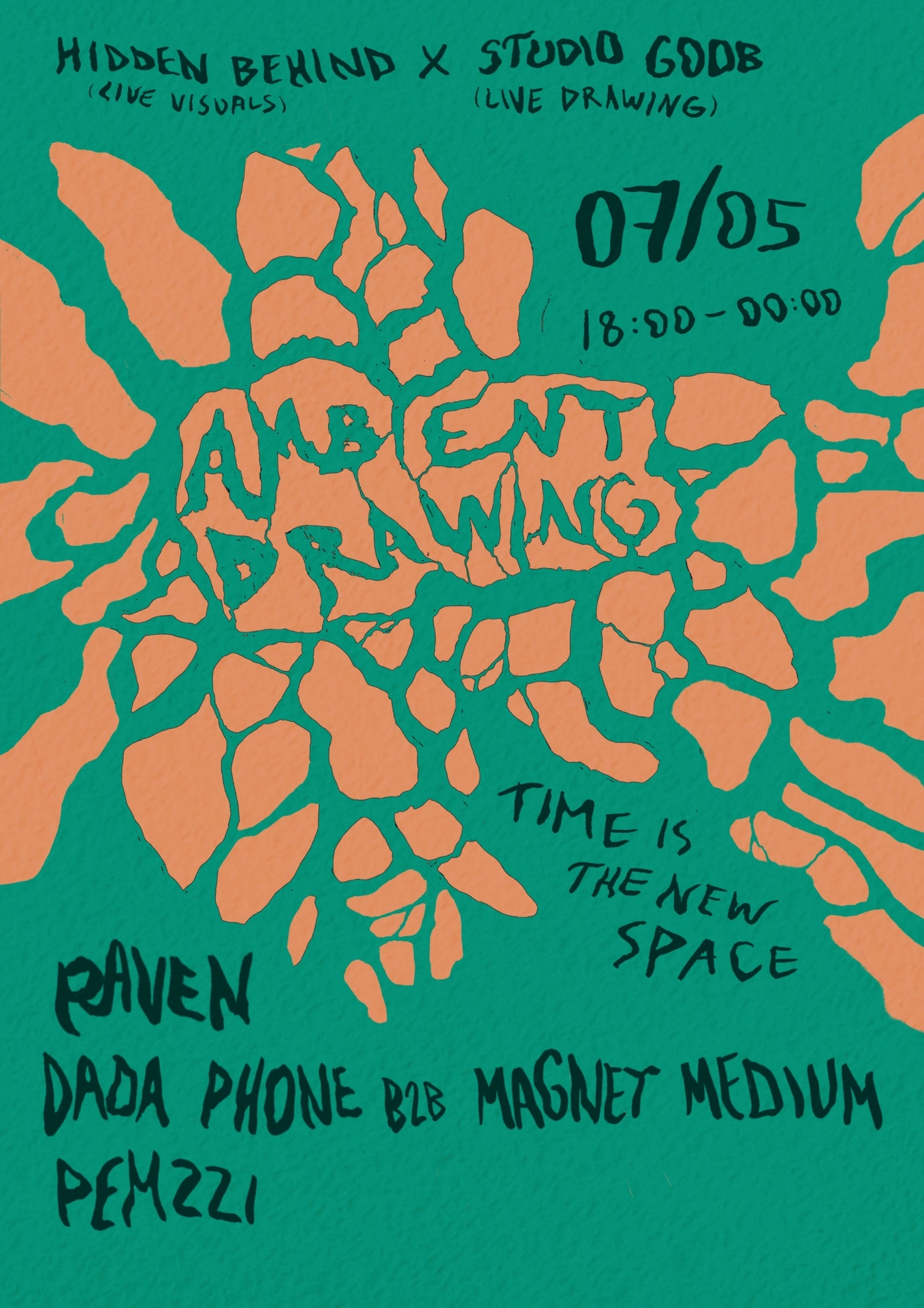 HIDDEN BEHIND X STUDIO GOOB - AMBIENT + LIVE DRAWING II