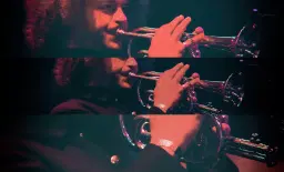 Cinematisk jazzkonsert och performancekonstverk