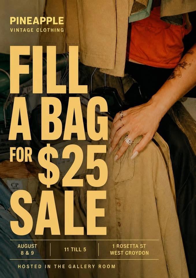 Pineapple. FILL A BAG SALE
