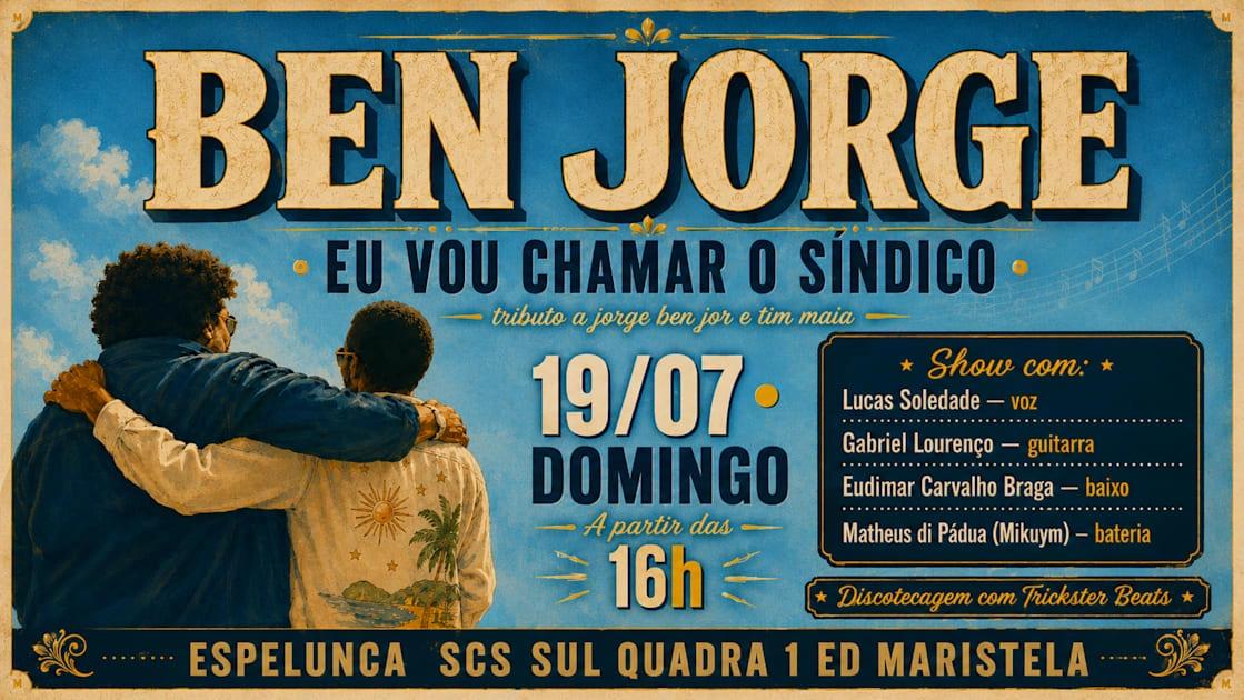 Ben Jorge Eu Vou Chamar O Sindico ( Lucas Soledade E Banda )