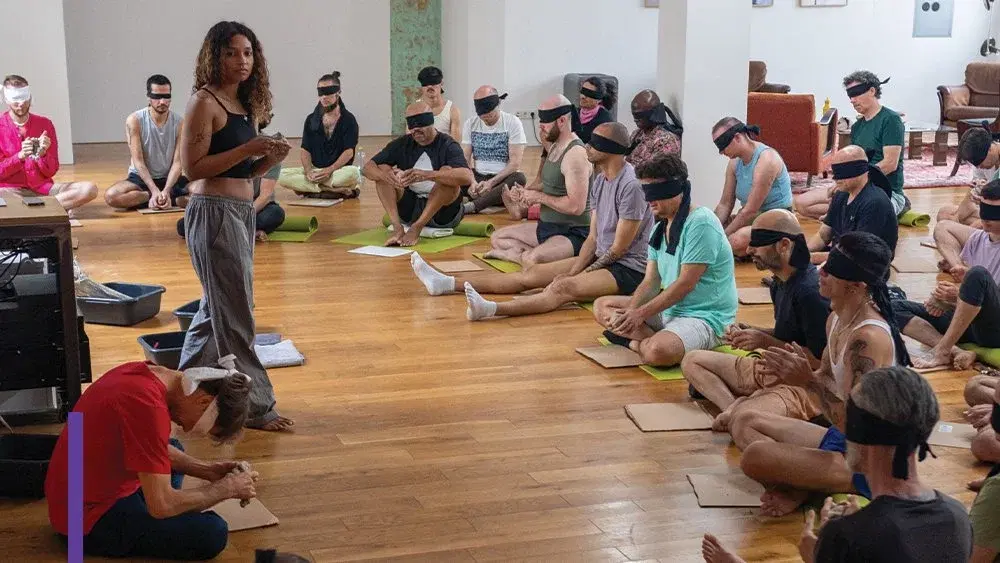 Blindfolded Clay Healing Journey – Queer Bridges