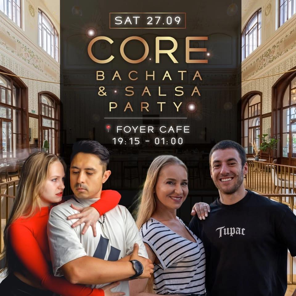 🥂 CORE BACHATA & SALSA PARTY in Foyer Café